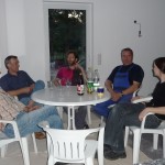 Umzug ist geschafft, gemeinsames Abendessen